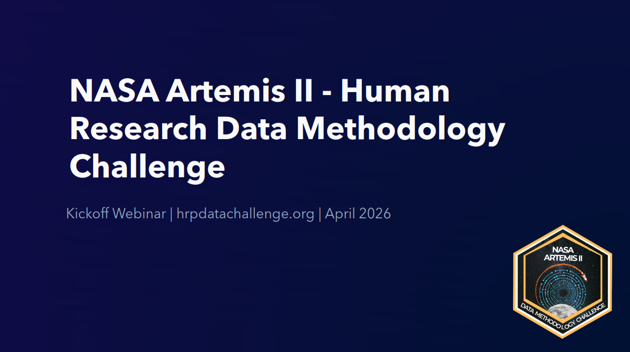 NASA Artemis II Kick off Webinar